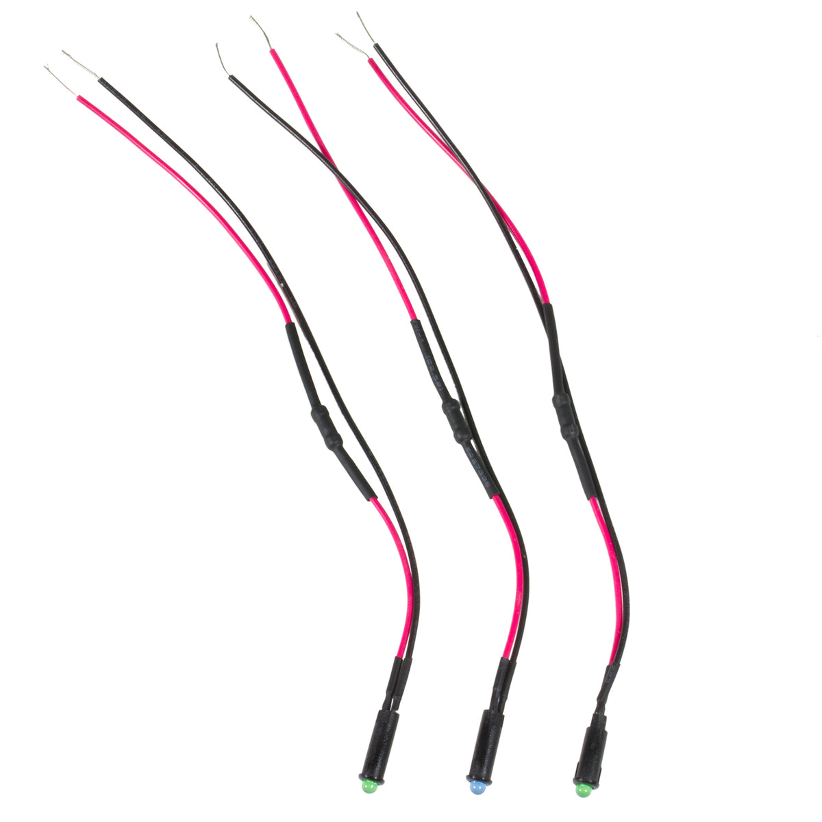 AutoMeter 3283 - LED INDICATOR LIGHT KIT (2 GREEN, 1 BLUE) 3