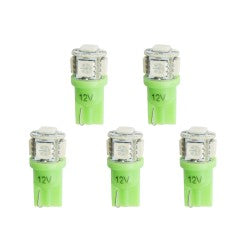 AutoMeter 3285-K - LED BULB, REPLACEMENT, T3 WEDGE, GREEN, 5 PACK 4