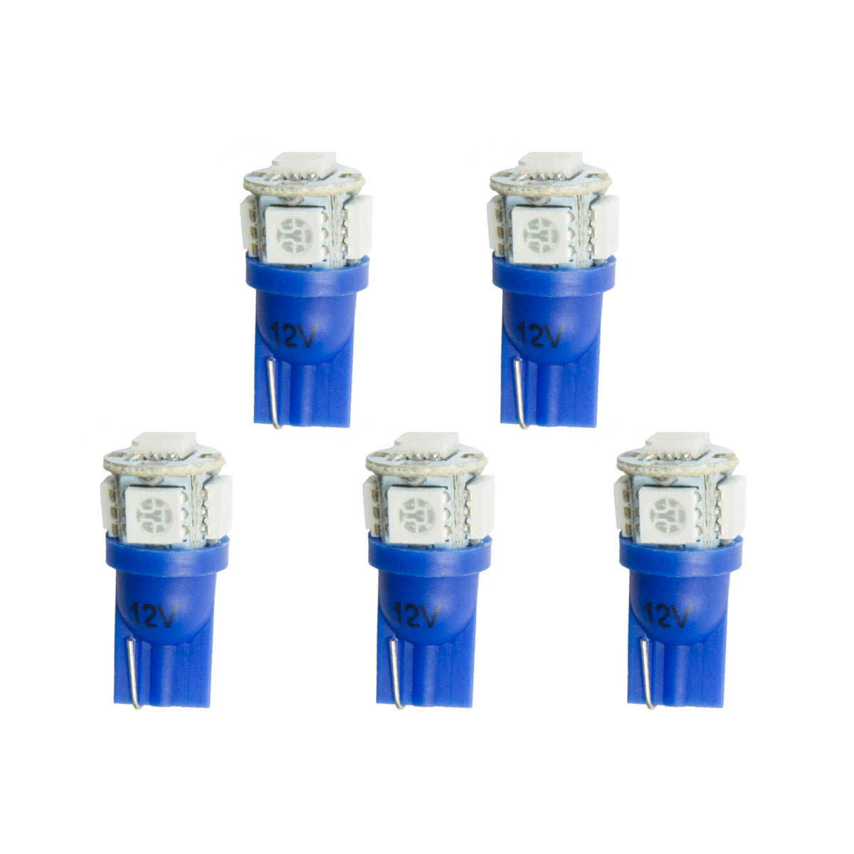 AutoMeter 3286-K - LED BULB, REPLACEMENT, T3 WEDGE, BLUE, 5 PACK 3