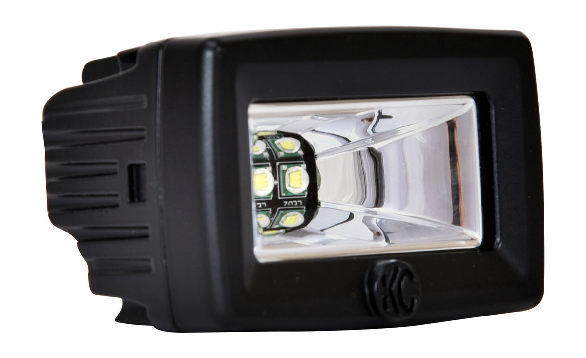 KC HiLiTES 328 - KC C-Series C2 2in LED Area Flood 2-Light System Universal 4