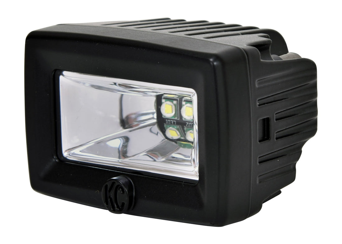 KC HiLiTES Electrical Lighting and Body KC HiLiTES 328 - KC C-Series C2 2in LED Area Flood 2-Light System Universal