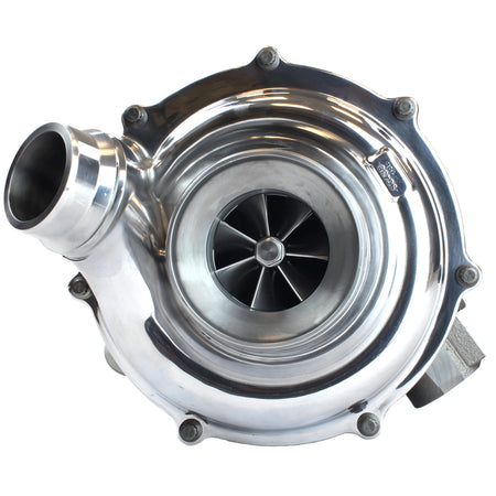 Industrial Injection 888143-0001-XR1P - 2017-2019 6.7L Power StrokeSST3266V XR SERIES 64.5MMBILLET 10BLD TWSA POLISHED 1