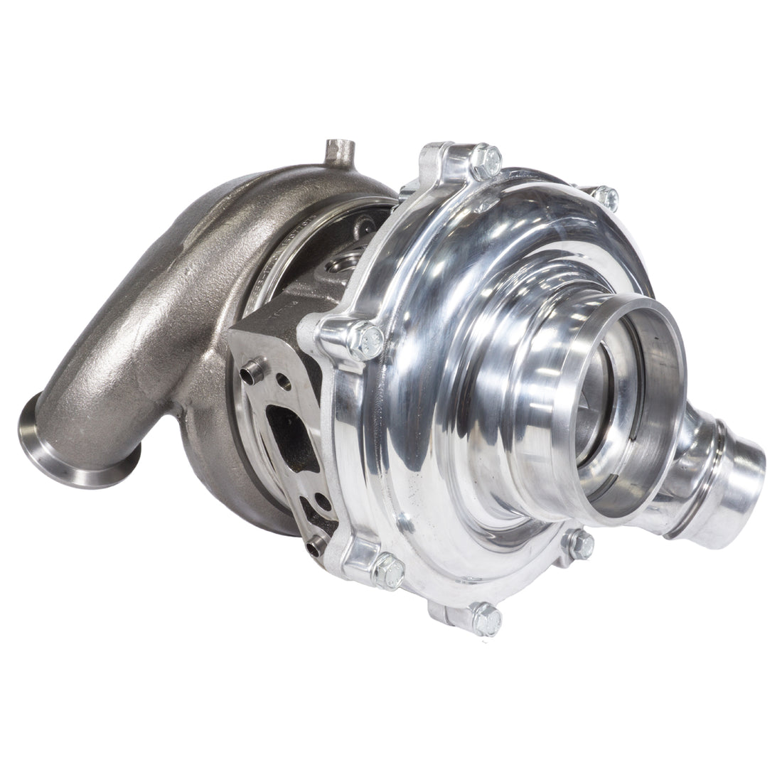 Industrial Injection 888143-0001-XR1P - 2017-2019 6.7L Power StrokeSST3266V XR SERIES 64.5MMBILLET 10BLD TWSA POLISHED 3