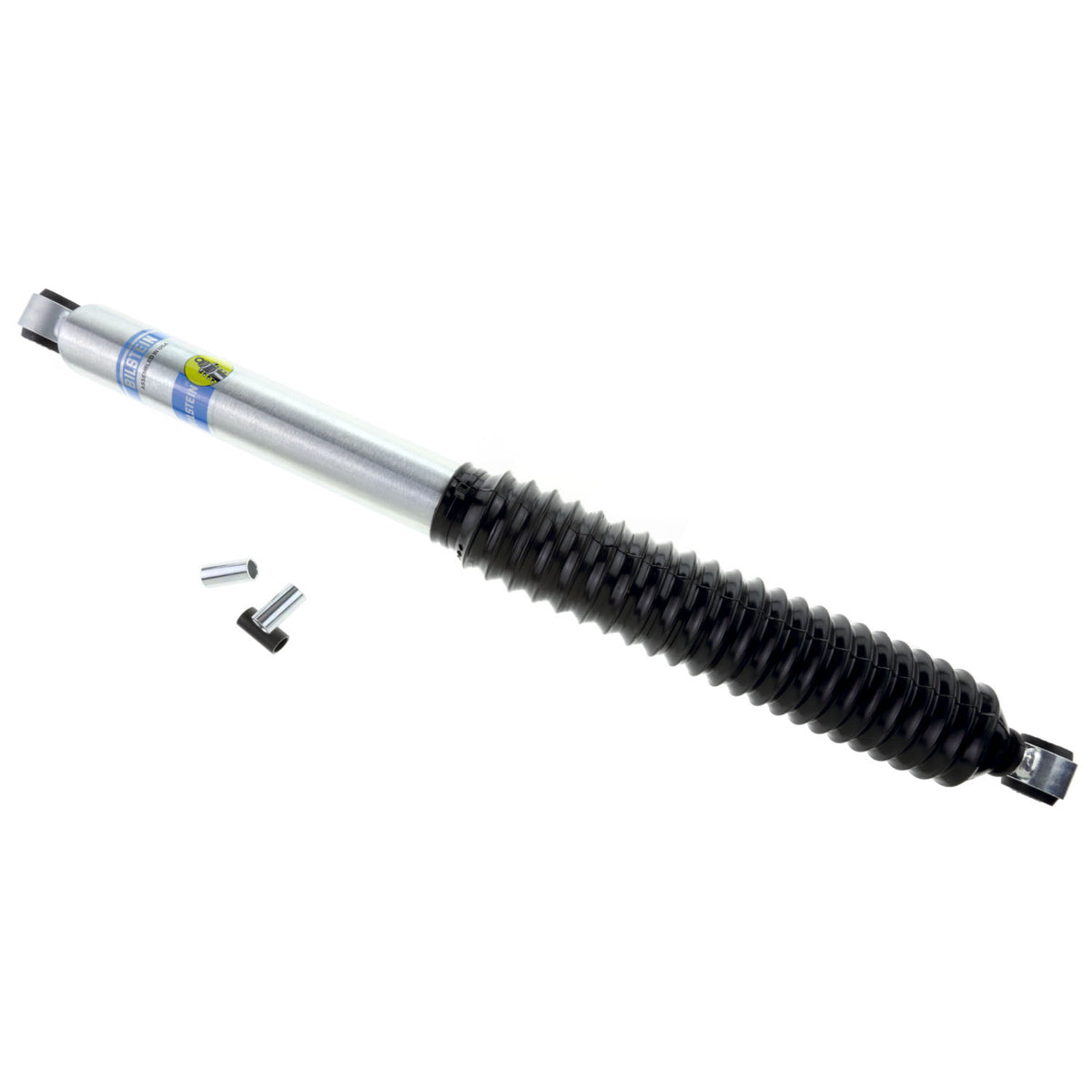 Bilstein 33-104652 - Suspension Shock Absorber Eye 5/8in/Eye 5/8in Zinc Plated Monotube Non-Adjustable Smooth Body (Non-Coilover) Collapsed Length 17.01 Black Bellows Boot B8 5165 Bilstein 5
