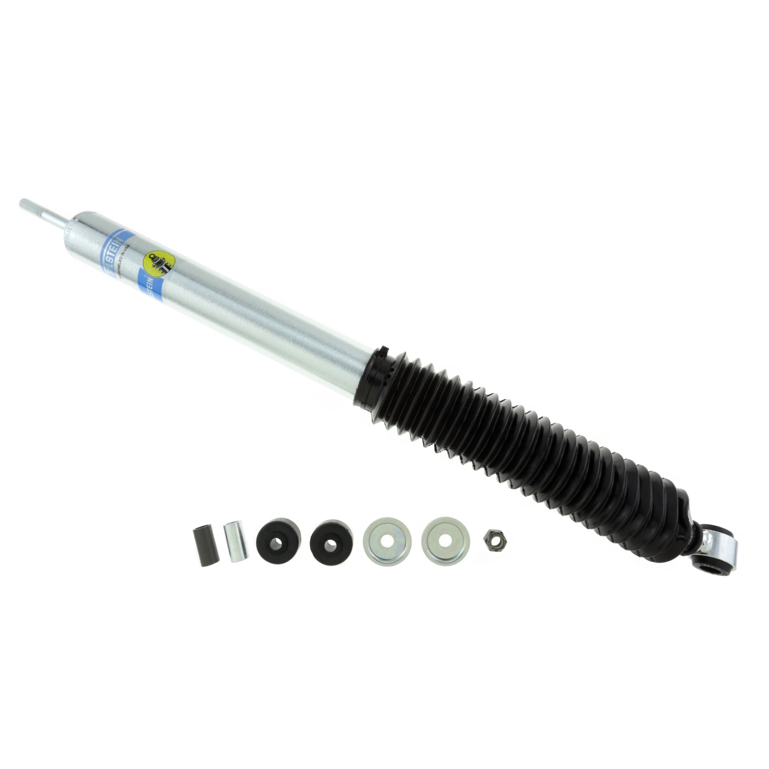 Bilstein 33-230351 - Suspension Shock Absorber Eye 5/8in/Stem Zinc Plated Monotube Non-Adjustable Smooth Body (Non-Coilover) Collapsed Length 16.13 B8 5125 Bilstein 1