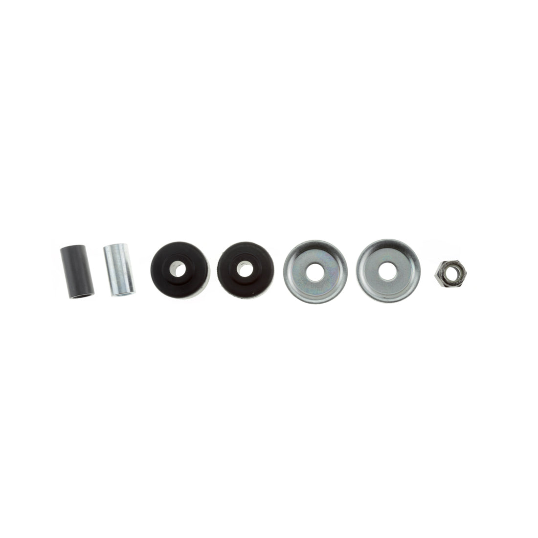 Bilstein 33-230351 - Suspension Shock Absorber Eye 5/8in/Stem Zinc Plated Monotube Non-Adjustable Smooth Body (Non-Coilover) Collapsed Length 16.13 B8 5125 Bilstein 3