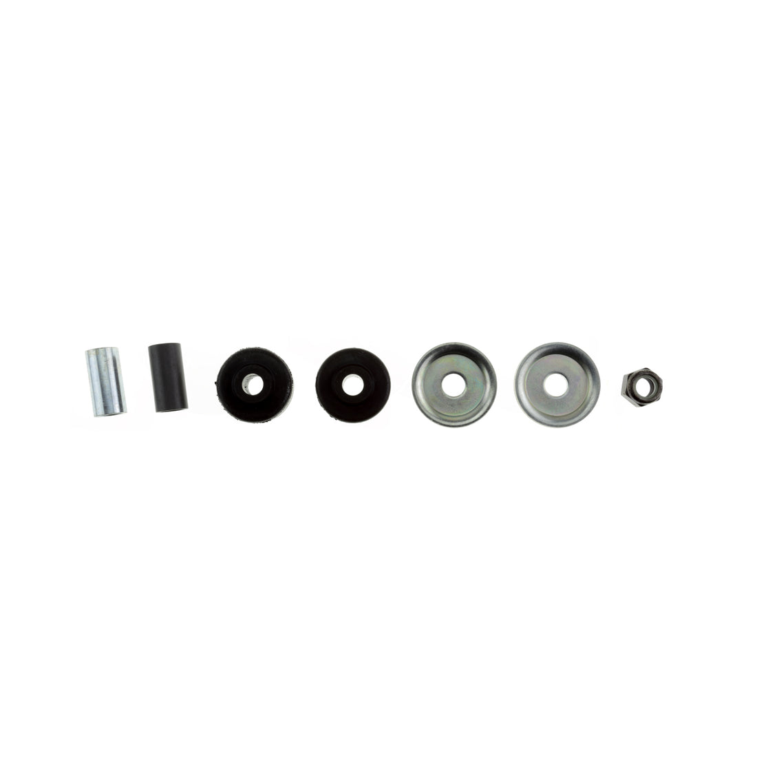 Bilstein 33-230375 - Suspension Shock Absorber Eye 5/8in/Stem Zinc Plated Monotube Non-Adjustable Smooth Body (Non-Coilover) Collapsed Length 17.11 Extended 28.35 B8 5125 Bilstein 4