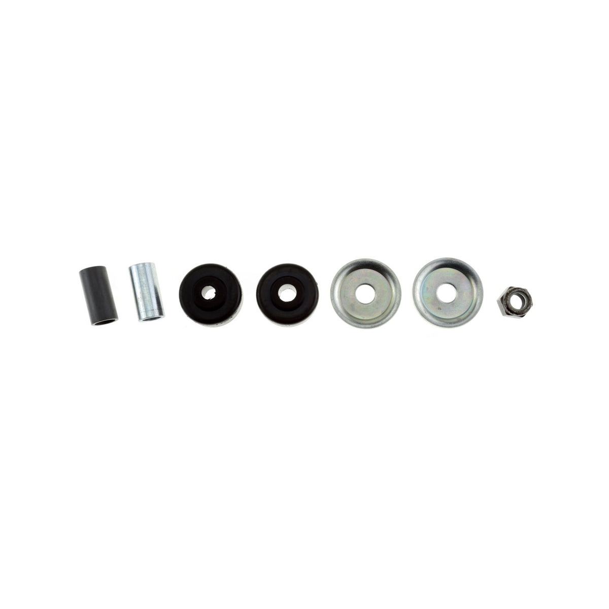 Bilstein 33-230429 - Suspension Shock Absorber Eye 5/8in/Stem Zinc Plated Monotube Non-Adjustable Smooth Body (Non-Coilover) Collapsed Length 17.11 B8 5125 Bilstein 3
