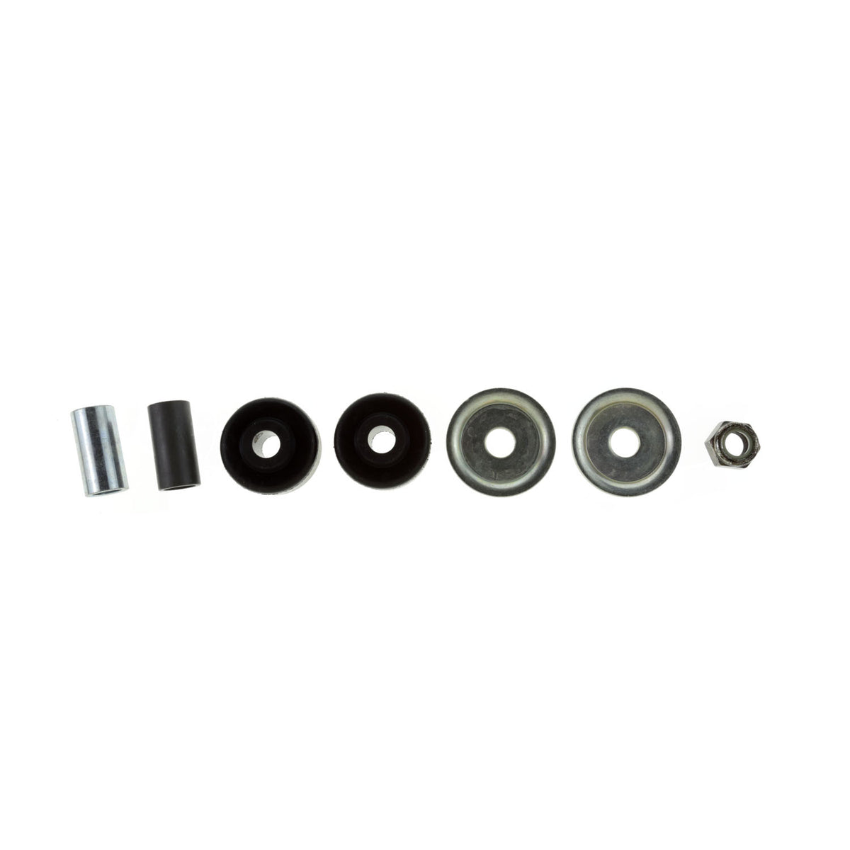 Bilstein 33-230436 - Suspension Shock Absorber Eye 5/8in/Stem Zinc Plated Monotube Non-Adjustable Smooth Body (Non-Coilover) Collapsed Length 18.74 B8 5125 Bilstein 3