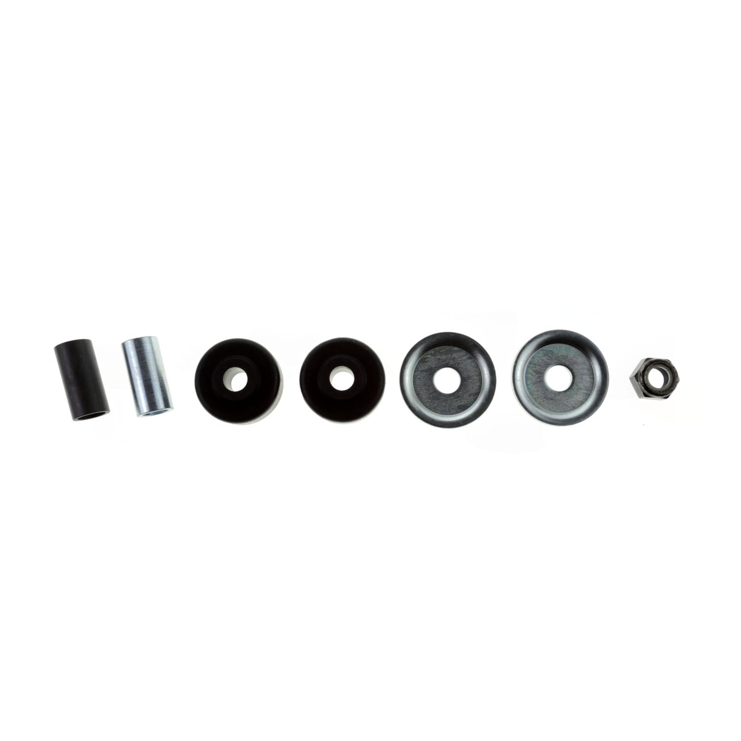 Bilstein 33-230450 - Suspension Shock Absorber Eye 5/8in/Stem Zinc Plated Monotube Non-Adjustable Smooth Body (Non-Coilover) Collapsed Length 14.23 B8 5125 Bilstein 2