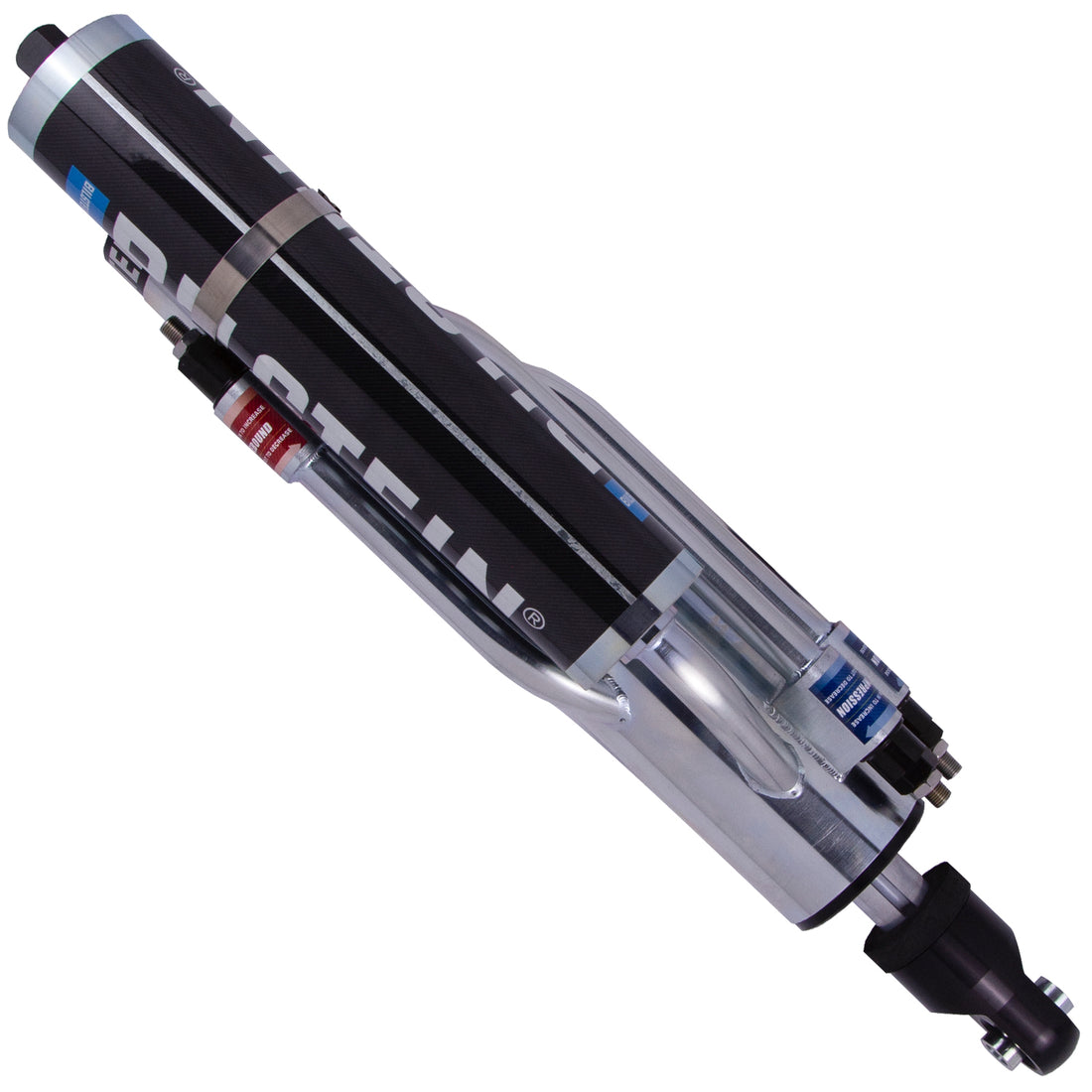 Bilstein 33-250625 - Suspension Shock Absorber 70mm 3 Tube Bypass 10 Inch Stroke Right Monotube M 9200 (Bypass) Bilstein 5