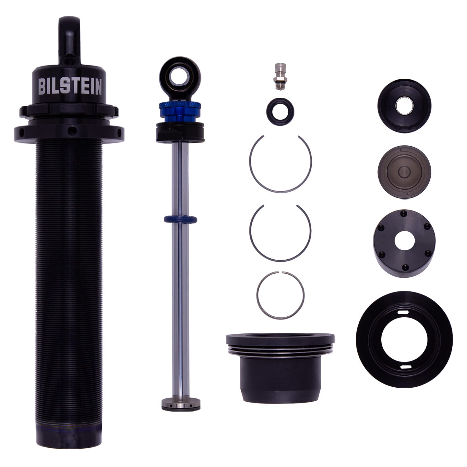 Bilstein NA Bilstein 33-343495 - Suspension Shock Absorber AS2 1-Way Adjustable 8 Inch LMSC Rear Monotube AS2 Series Bilstein