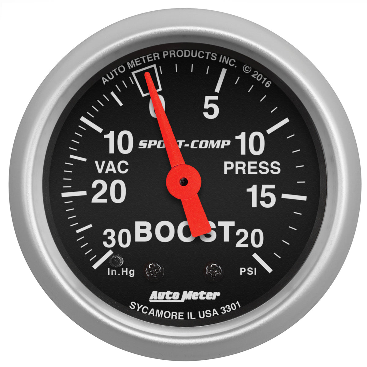 AutoMeter 3301 Boost Gauge