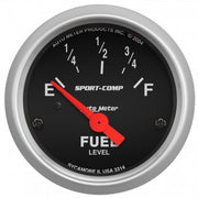 AutoMeter 3314 - GAUGE, FUEL LEVEL, 2 1/16", 0OE TO 90OF, ELEC, SPORT-COMP 4
