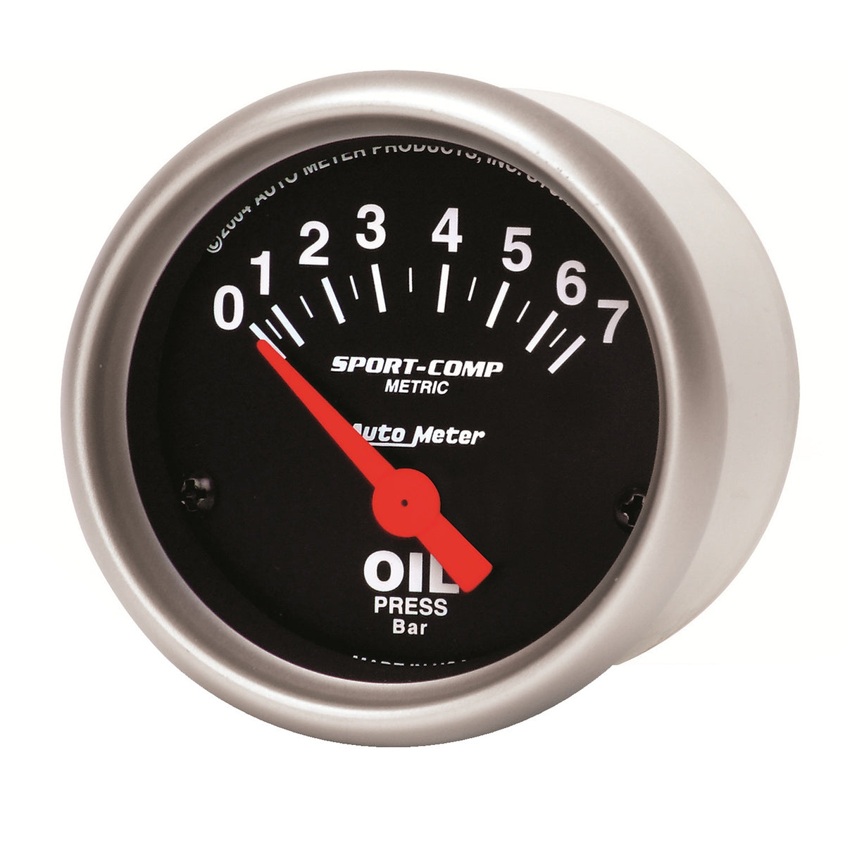 AutoMeter 3327-M - GAUGE, OIL PRESSURE, 2 1/16", 7 BAR, ELECTRIC, SPORT-COMP 4