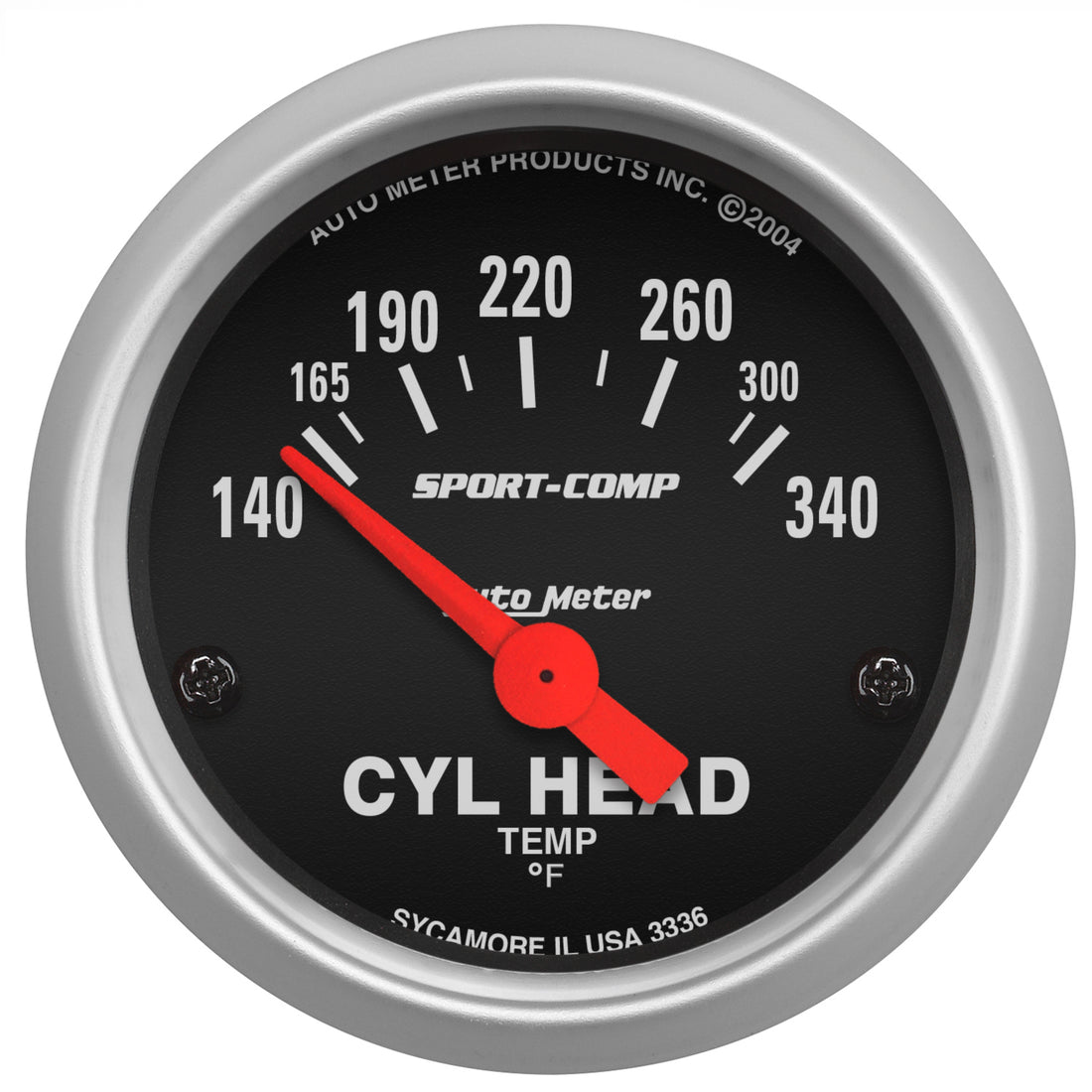 AutoMeter 3336 Engine Cylinder Head Temperature Gauge