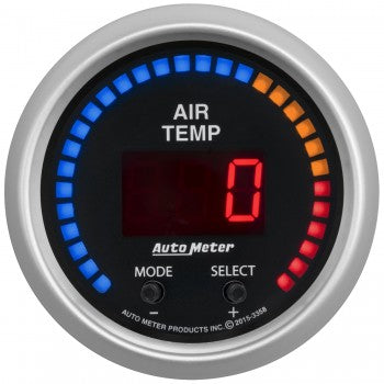 AutoMeter 3358 - GAUGE, AIR TEMP, DUAL, 2 1/16", 0-300?F, DIGITAL, SPORT-COMP 5