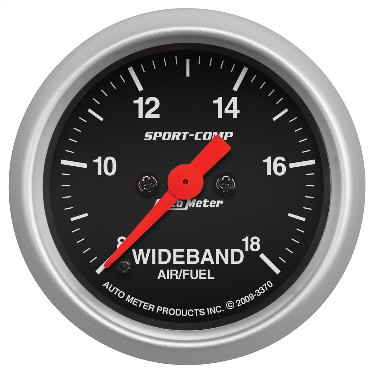 AutoMeter Body AutoMeter 3370 - GAUGE, AIR/FUEL RATIO-WIDEBAND, ANALOG, 2 1/16", 8:1-18:1, STEPPER MOTOR, SC