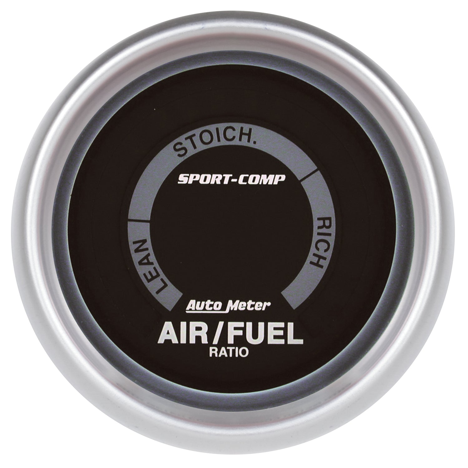 AutoMeter 3375 - GAUGE, AIR/FUEL RATIO-NARROWBAND, 2 1/16", LEAN-RICH, LED ARRAY, SPORT-COMP 3