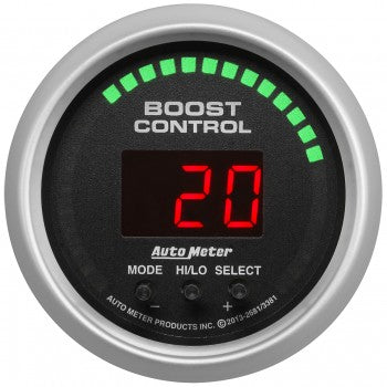 AutoMeter 3381 - GAUGE, BOOST CONTROLLER, 2 1/16", 30INHG-30PSI, INCL. SOLENOID, DIGITAL, SC 4