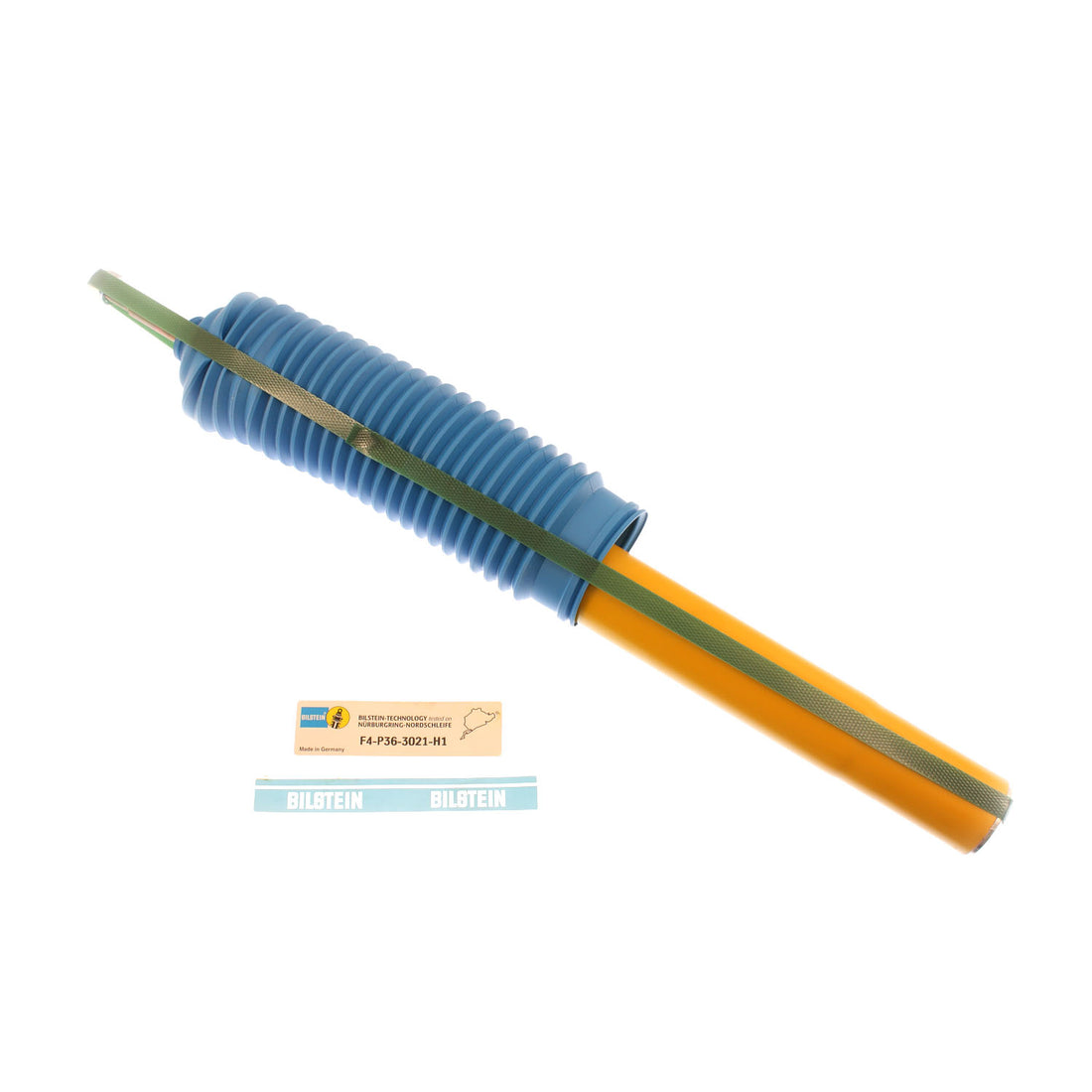 Bilstein 34-030219 - Suspension Strut Cartridge BMW 525i 1990-1989, 535i 1990-1989 Front Monotube Yellow Paint Use with 2.5 inch dust cap and 19mm nut. Stem 70mm X 14mm. B6 Performance Bilstein 4