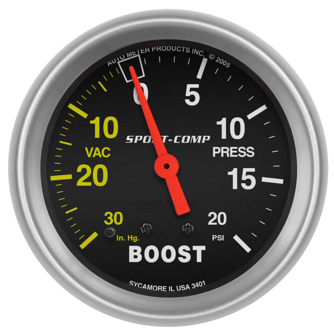 AutoMeter 3401 Boost Gauge