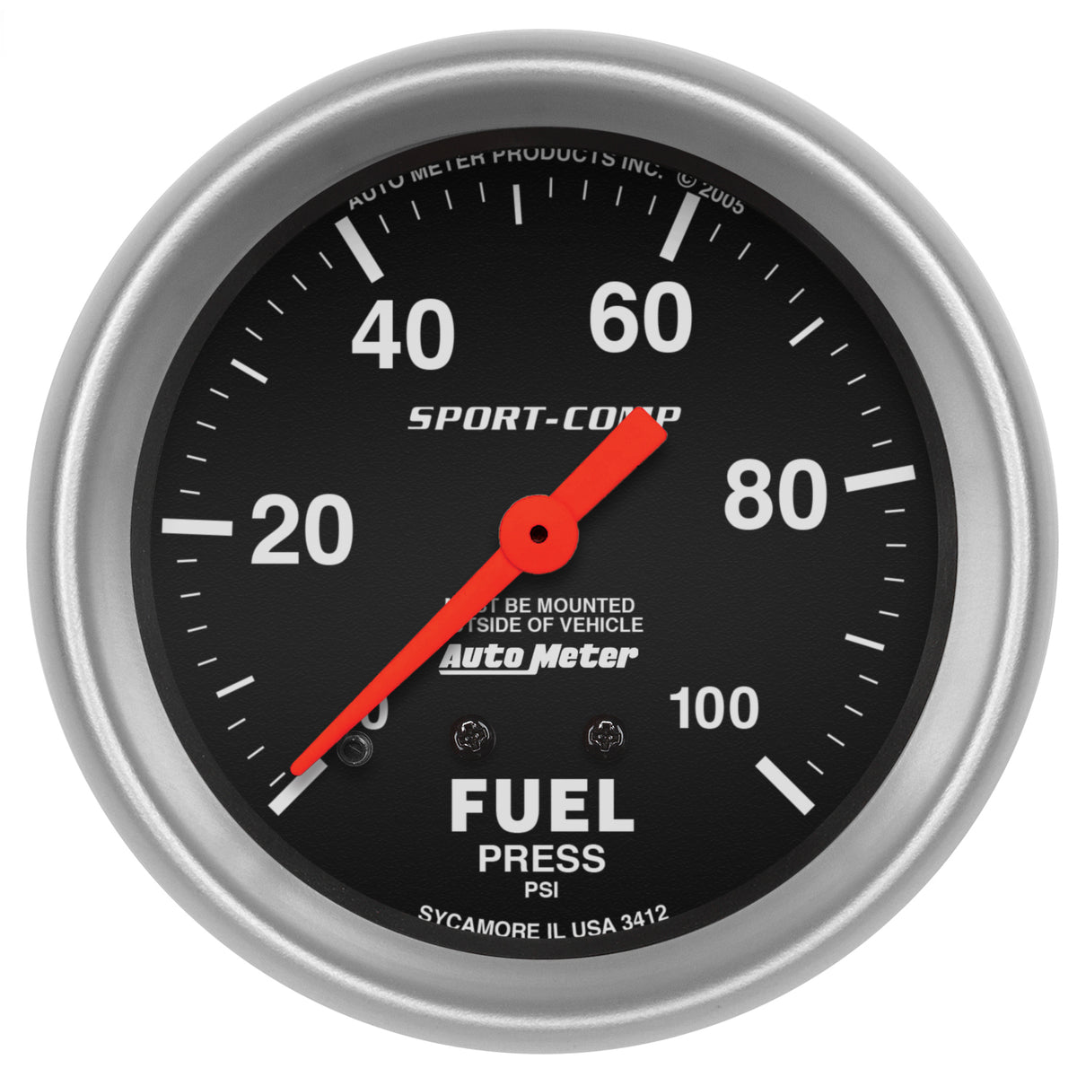 AutoMeter 3412 Fuel Pressure Gauge