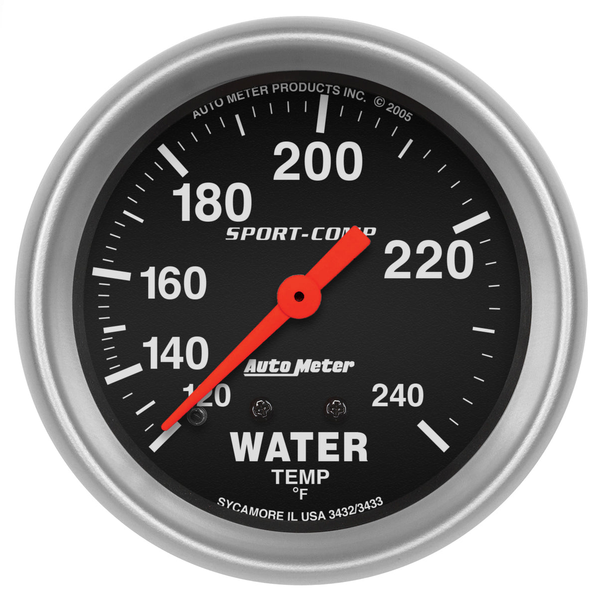 AutoMeter 3433 Engine Coolant Temperature Gauge