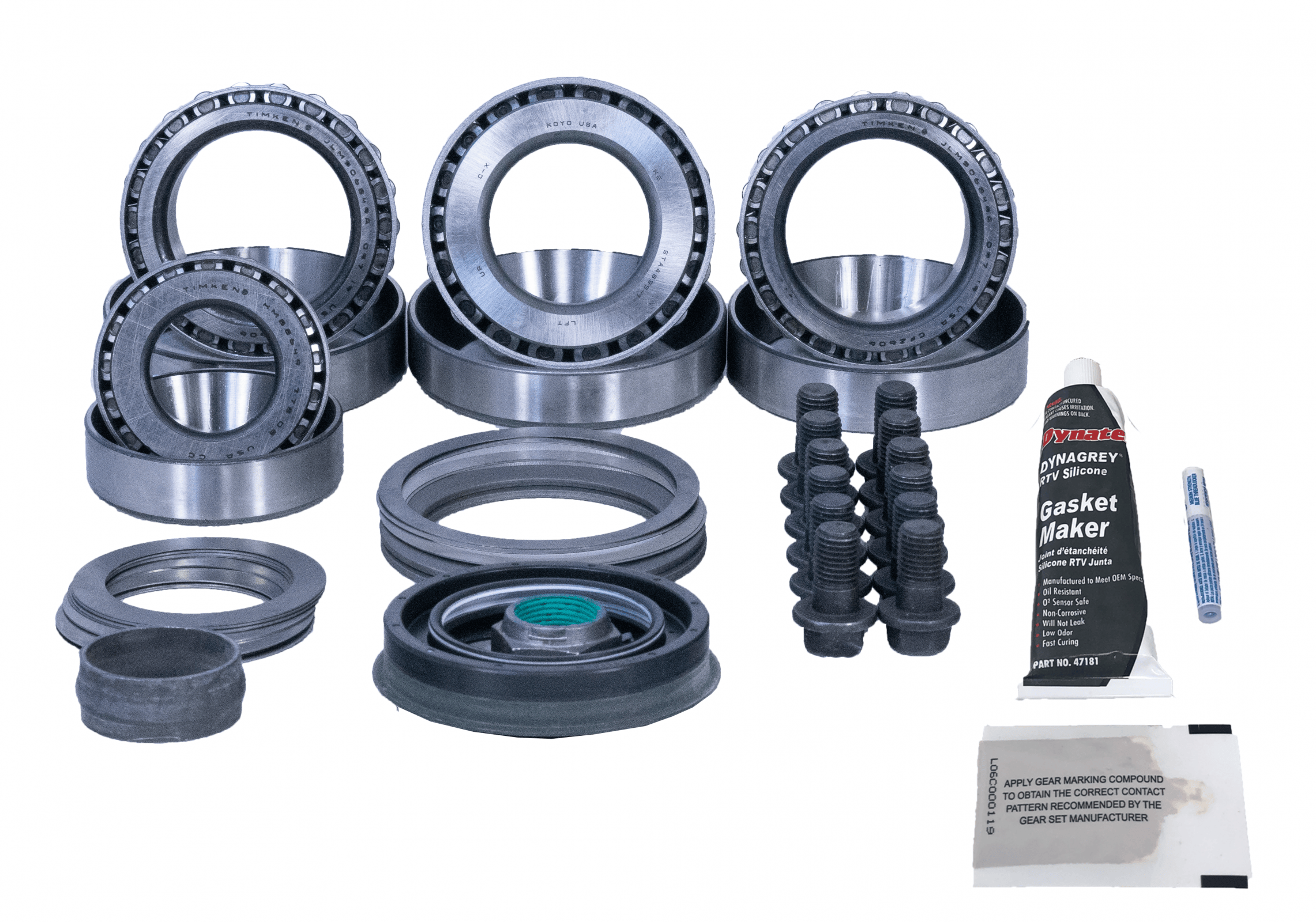 Revolution Gear Driveline and Axles Revolution Gear 35-2010B - GM 12-Bolt 9.5 Inch 2014-18 Ring and Pinion Master Install Kit Revolution Gear