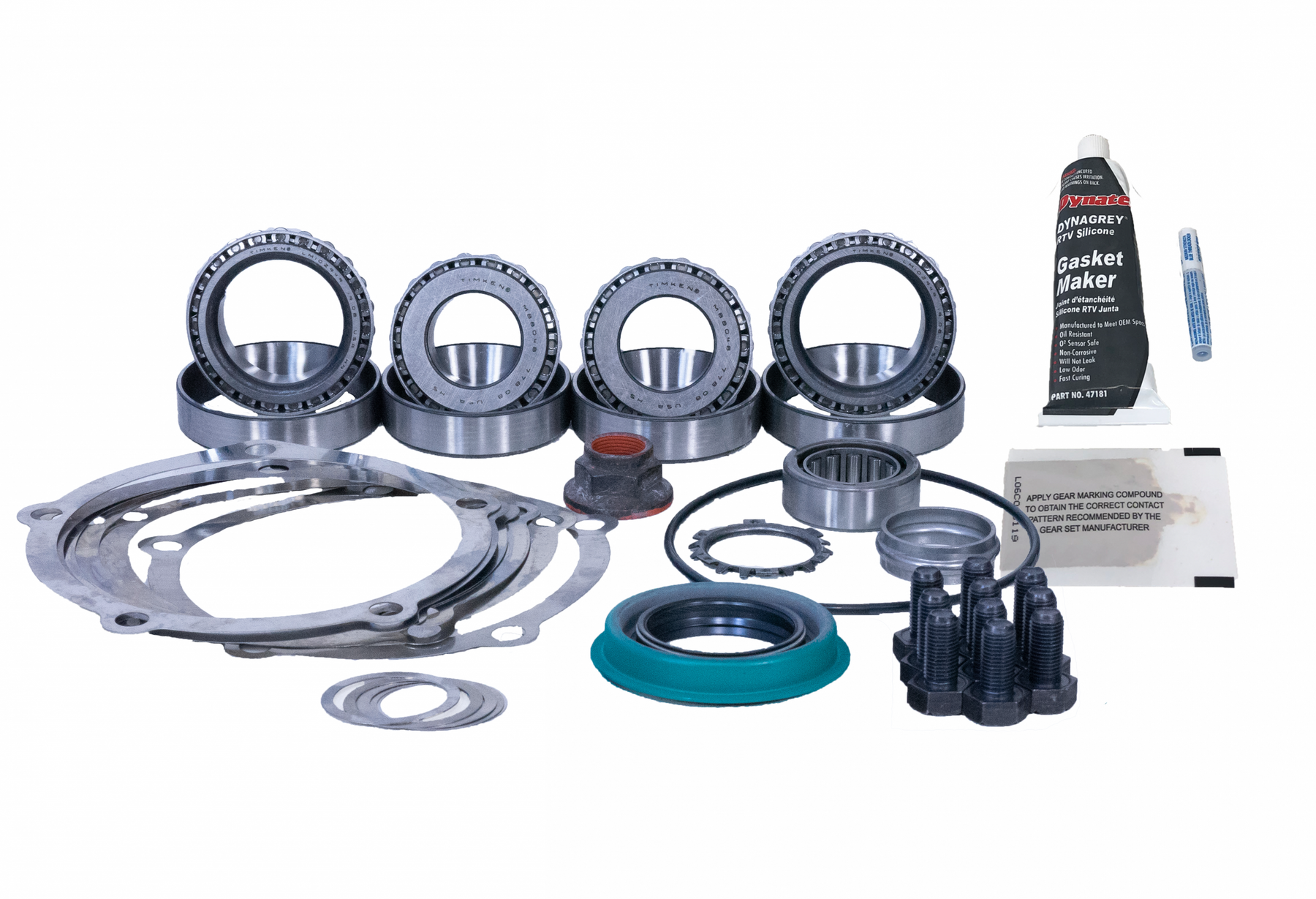 Revolution Gear 35-2011D - Ford 9 Inch Rear Axle 35 Spline Ring and Pinion Master Install Kit Revolution Gear 1