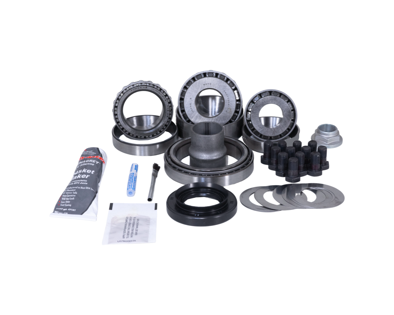 Revolution Gear 35-2043-29 - Toyota 8 Inch Rear Axle V6 29 Spline Ring and Pinion Master Install Kit Revolution Gear