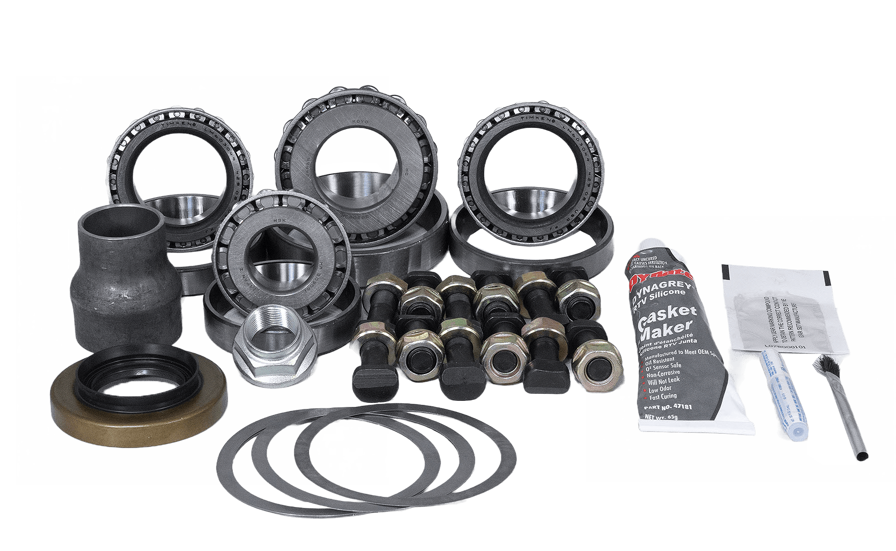 Revolution Gear Driveline and Axles Revolution Gear 35-2044A - Toyota 9.5 Inch Rear Axle Land Cruiser 1990-97 Open Carrier and ARB Ring and Pinion Master Install Kit Revolution Gear