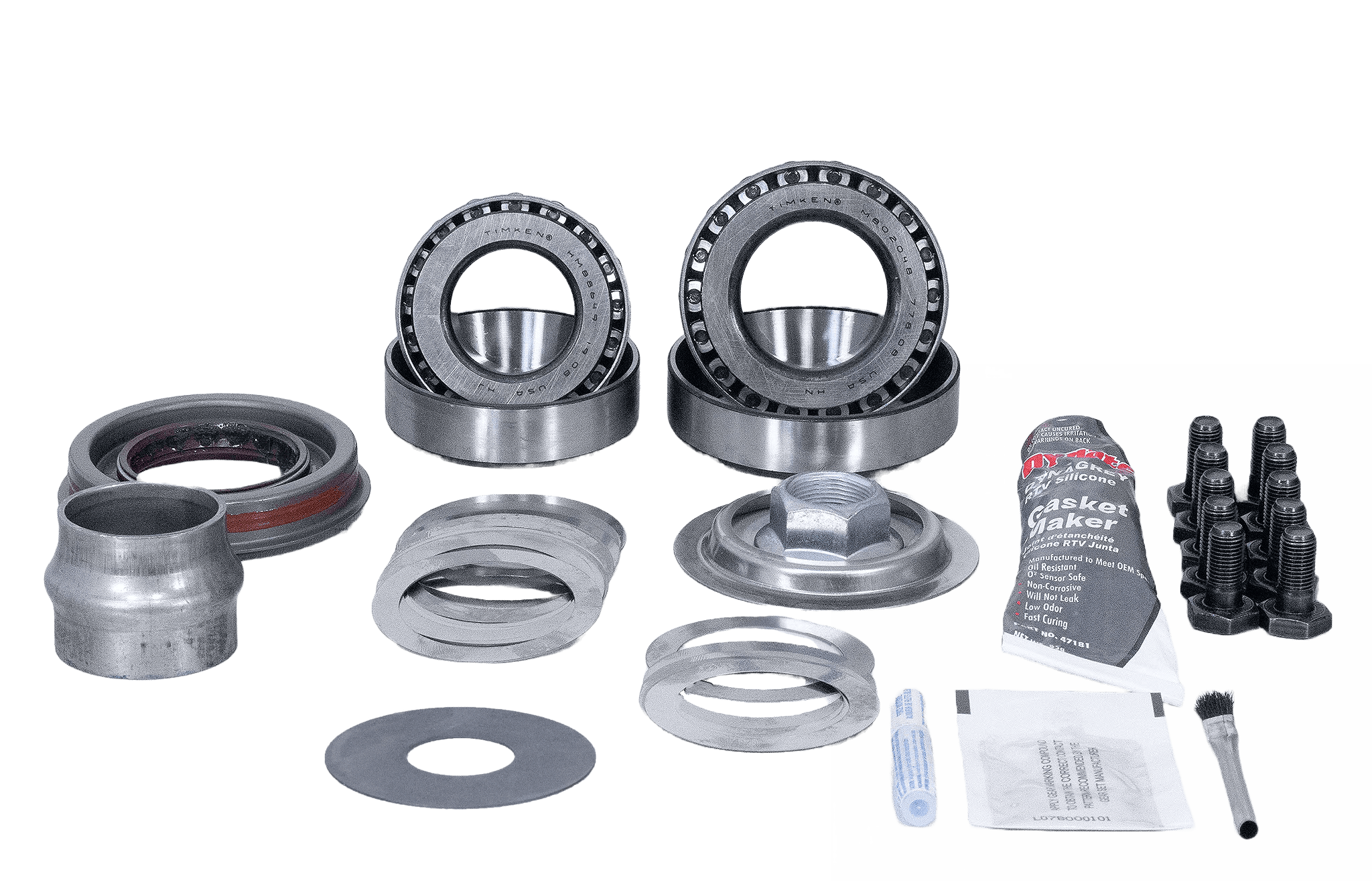 Revolution Gear Driveline and Axles Revolution Gear 35-2050PK - Dana 30 Front Axle Jeep Wrangler JK Ring and Pinion Bearing Kit Revolution Gear