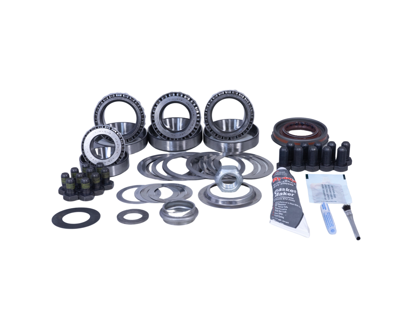 Revolution Gear 35-2052 - Dana 44 Rear Axle Jeep Wrangler JK Rubicon Ring and Pinion Master Install Kit Revolution Gear