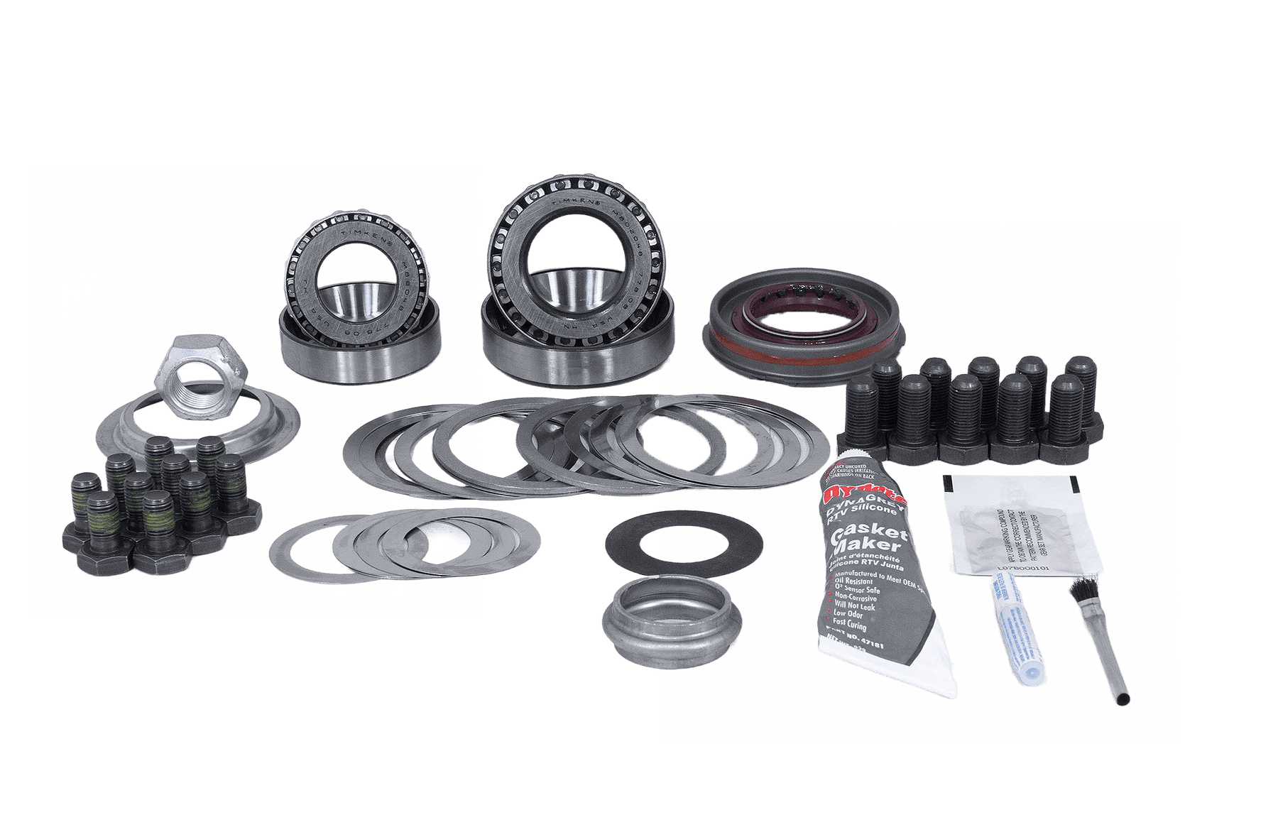 Revolution Gear Driveline and Axles Revolution Gear 35-2052PK - Dana 44 Rear Axle Jeep Wrangler JK Rubicon Ring and Pinion Bearing Kit Revolution Gear