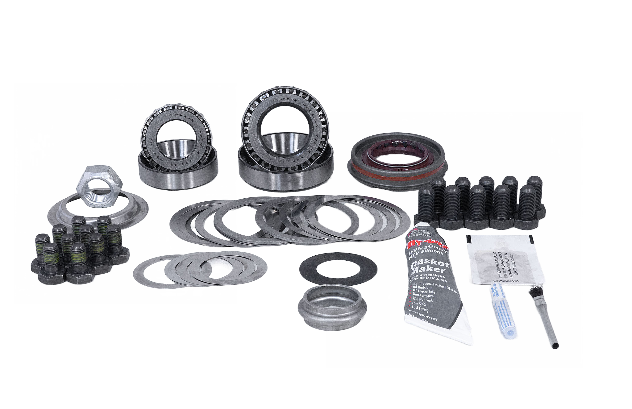 Revolution Gear 35-2053PK - Dana 44 Rear Axle Jeep Wrangler JK Non-Rubicon Ring and Pinion Bearing Kit Revolution Gear 1