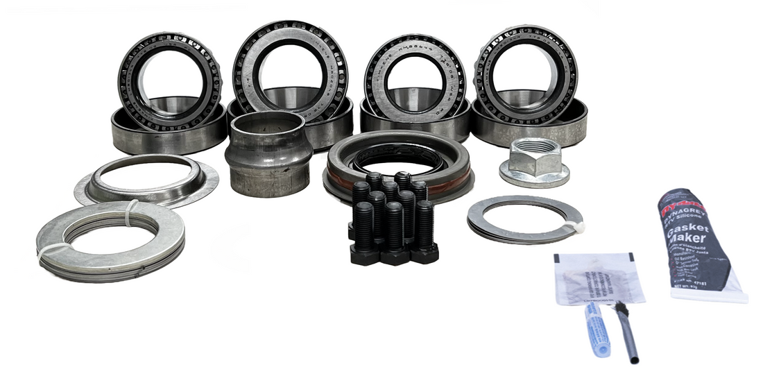 Revolution Gear 35-2070 - Dana 30 Front Axle Jeep Wrangler JL 186MM Ring and Pinion Master Install Kit Revolution Gear