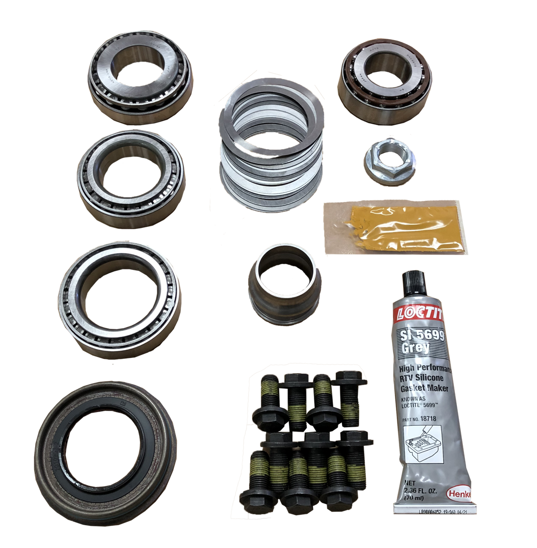 Revolution Gear 35-2073 - Dana 35 Rear Axle Jeep Wrangler JL 200MM Ring and Pinion Master Install Kit Revolution Gear 1