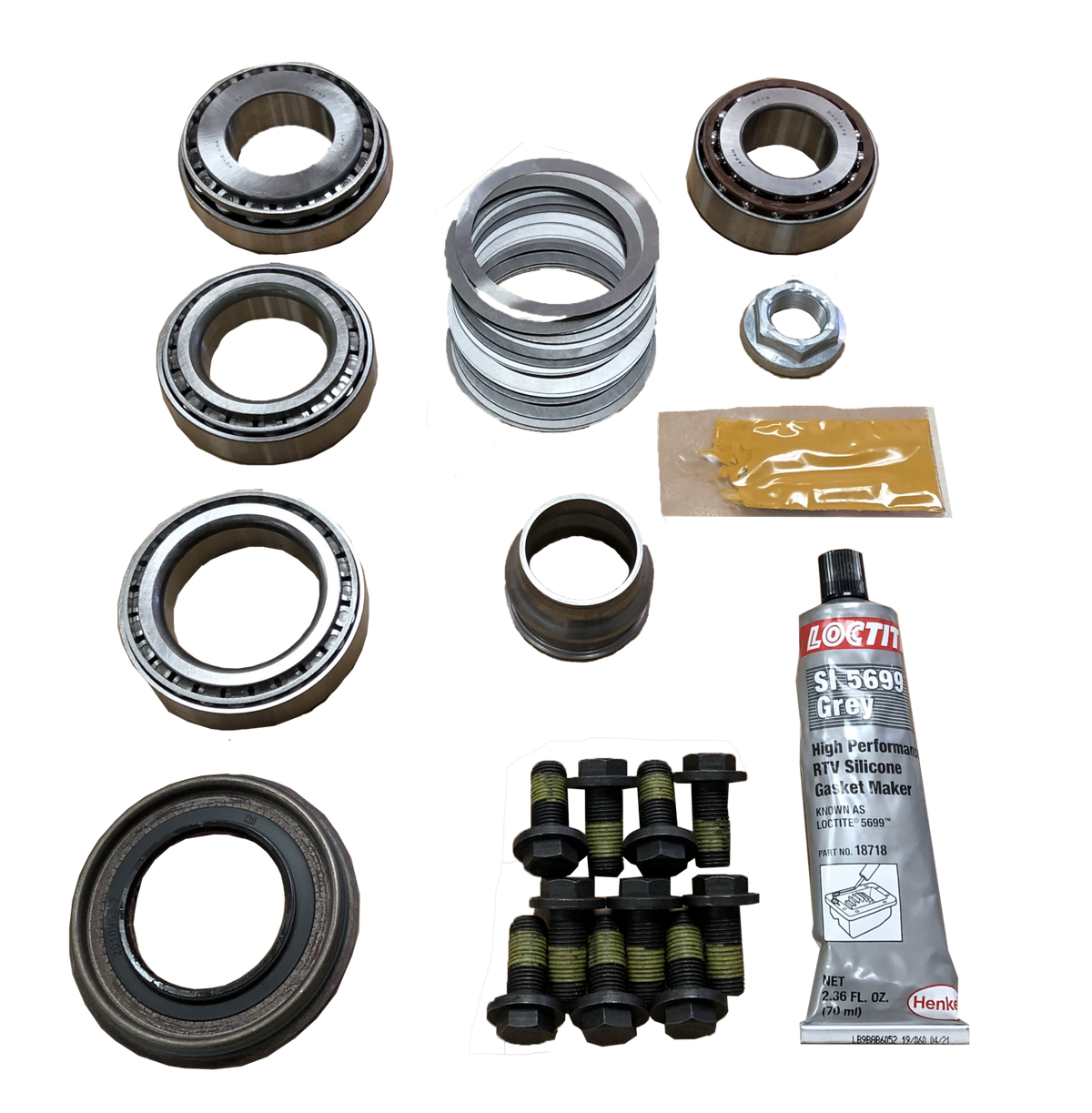 Revolution Gear 35-2073 - Dana 35 Rear Axle Jeep Wrangler JL 200MM Ring and Pinion Master Install Kit Revolution Gear 1