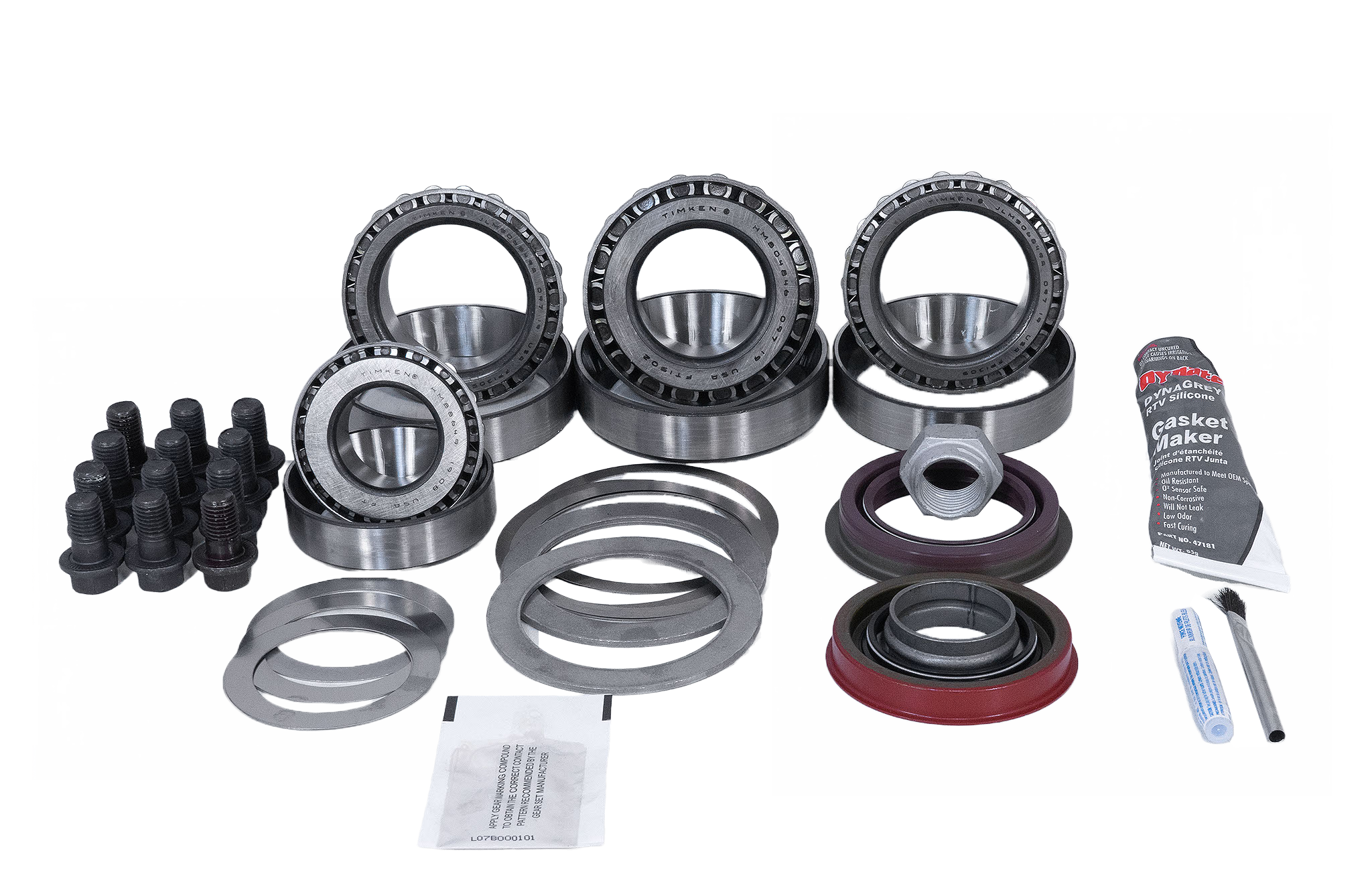 Revolution Gear 35-2096 - GM 9.25 Inch Front Axle Ring and Pinion Master Install Kit Revolution Gear