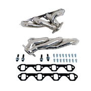 BBK Performance Parts 35100 - 1987-1995 FORD F150 302 1-5/8 SHORTY HEADERS (POLISHED SILVER CERAMIC) 1