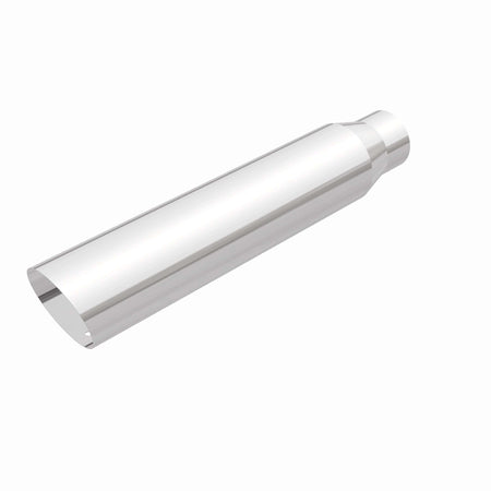 MagnaFlow Exhaust Products Exhaust MagnaFlow Exhaust Products 35105 - Single Exhaust Tip - 2.5in. Inlet/3.5in. Outlet