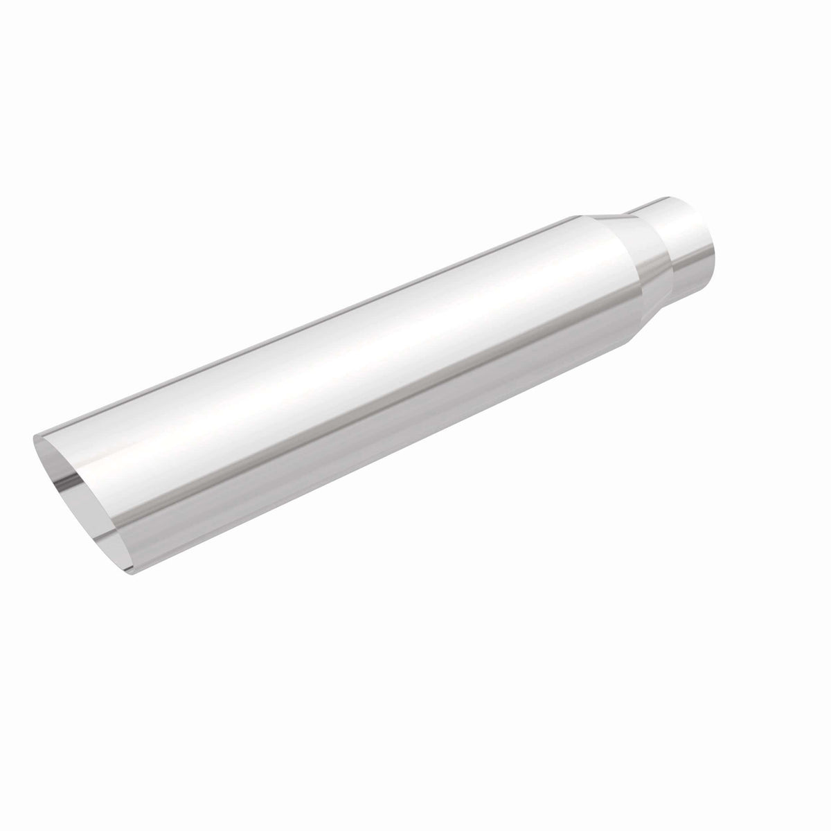 MagnaFlow Exhaust Products Exhaust MagnaFlow Exhaust Products 35105 - Single Exhaust Tip - 2.5in. Inlet/3.5in. Outlet