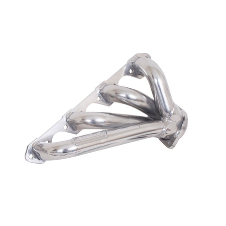 BBK Performance Parts 35110 - 1987-1995 FORD F150 351W 1-5/8 SHORTY EXHAUST HEADERS (POLISHED SILVER CERAMIC) 3