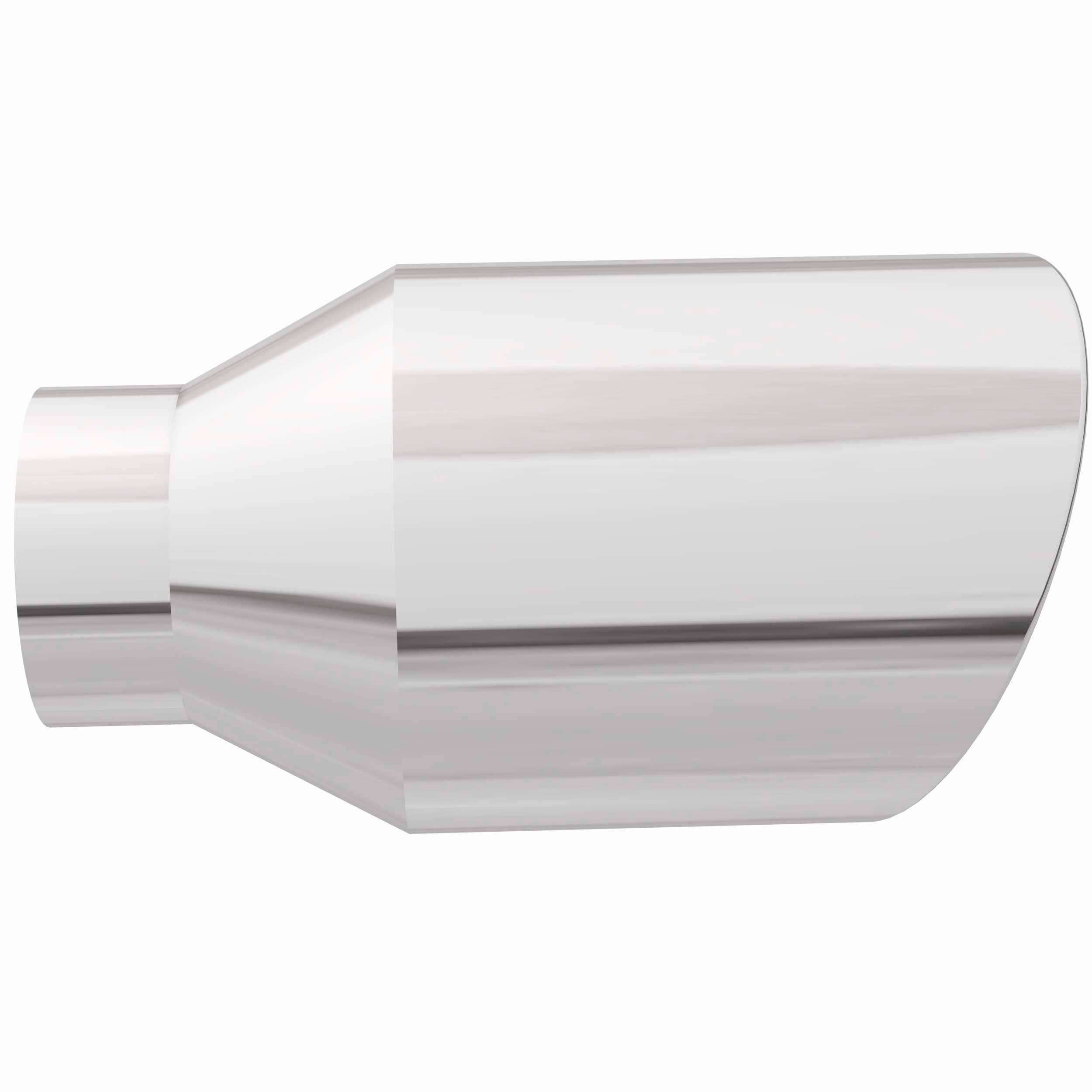 MagnaFlow Exhaust Products Exhaust MagnaFlow Exhaust Products 35121 - Single Exhaust Tip - 2.25in. Inlet/4in. Outlet