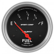 AutoMeter 3514 - GAUGE, FUEL LEVEL, 2 5/8", 0OE TO 90OF, ELEC, SPORT-COMP 4