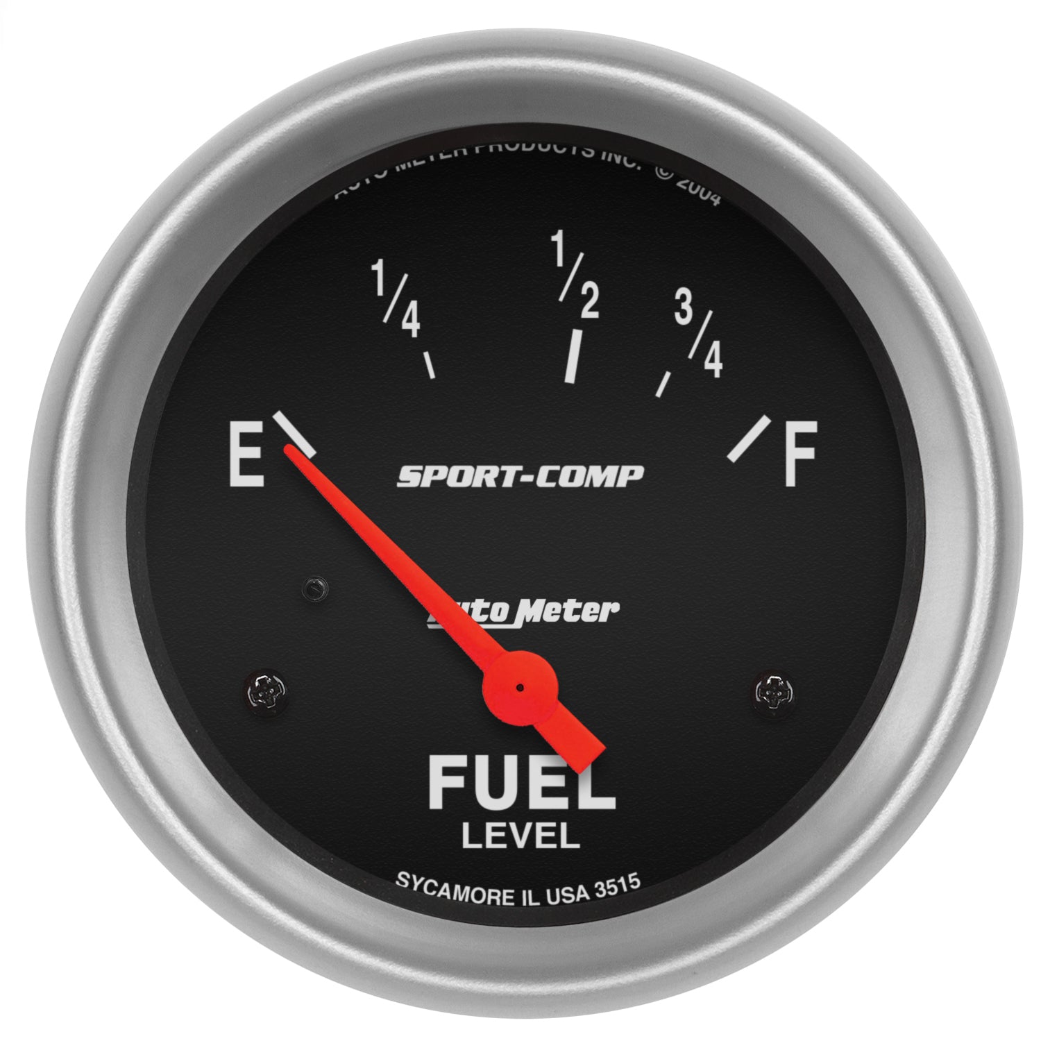 AutoMeter 3515 - GAUGE, FUEL LEVEL, 2 5/8", 73OE TO 10OF, ELEC, SPORT-COMP 3