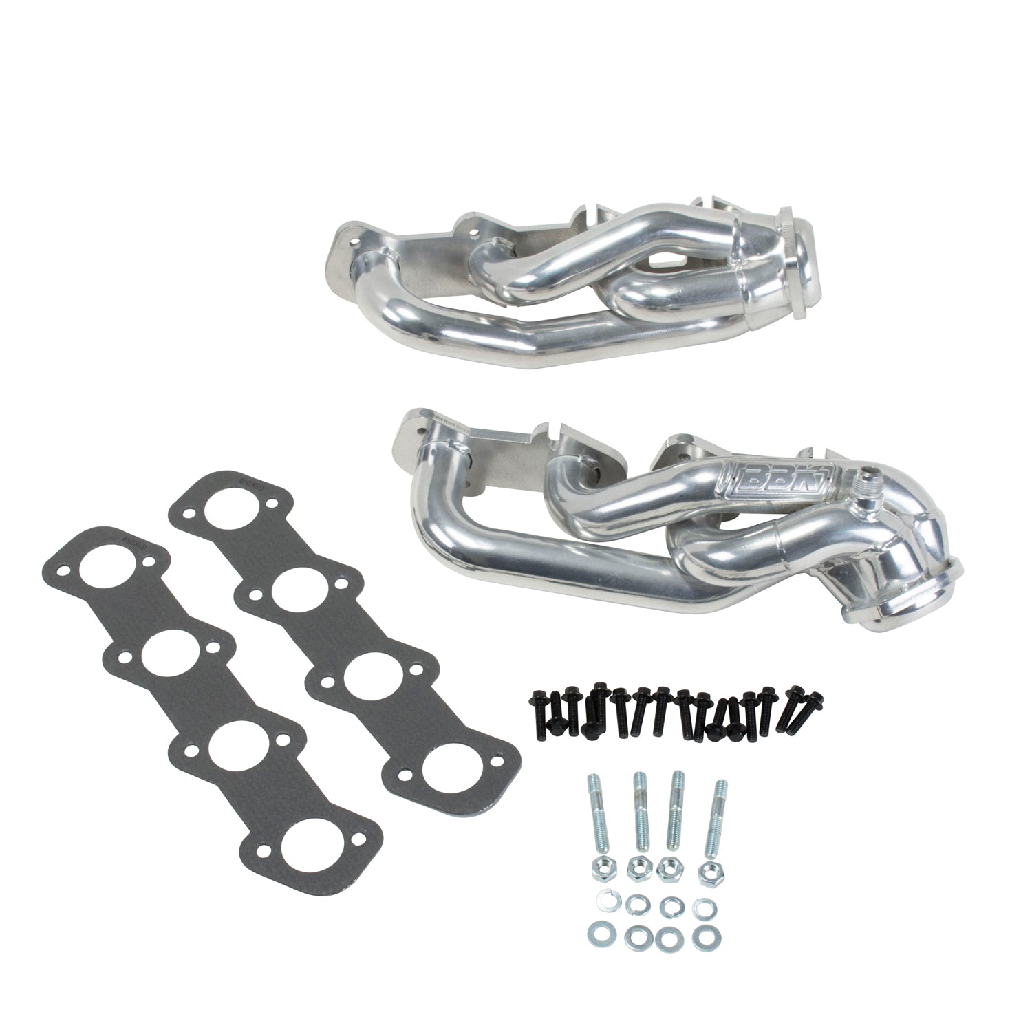 BBK Performance Parts 35150 - 97-03 FORD F150 97-02 FORD EXP 4.6L 1-5/8 SHORTY HEADERS (POL SILVER CERAMIC) 1