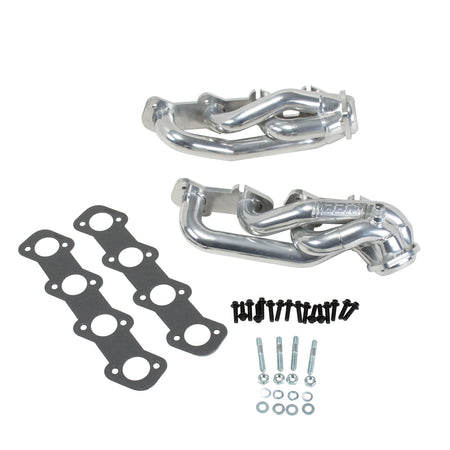 BBK Performance Parts 35150 - 97-03 FORD F150 97-02 FORD EXP 4.6L 1-5/8 SHORTY HEADERS (POL SILVER CERAMIC) 1