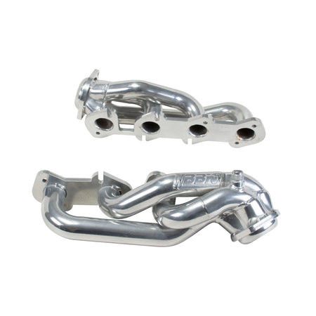 BBK Performance Parts 35150 - 97-03 FORD F150 97-02 FORD EXP 4.6L 1-5/8 SHORTY HEADERS (POL SILVER CERAMIC) 3